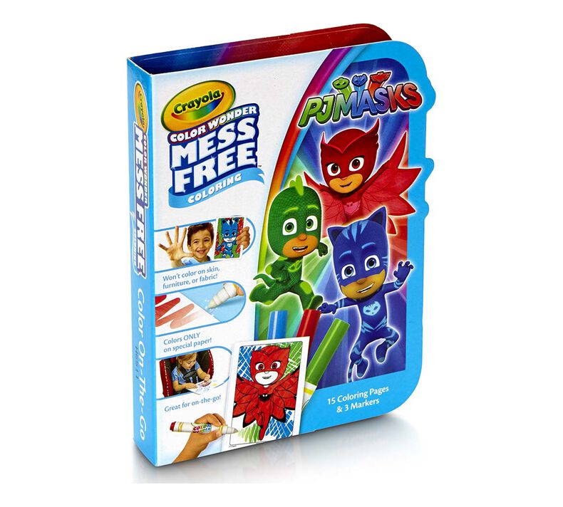 Color Wonder Mess Free On the Go, PJ Masks